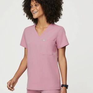 Figs Catarina Top Chalk Pink